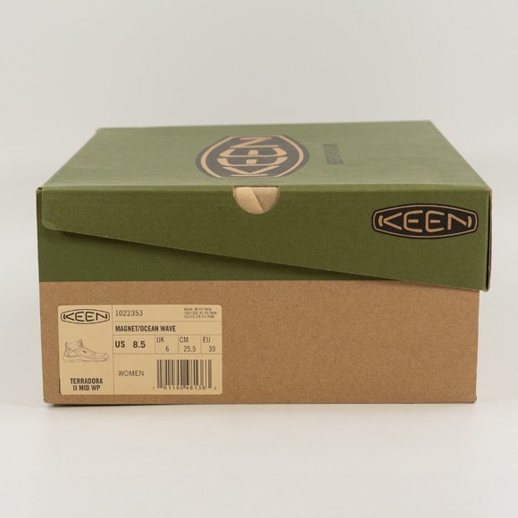 Keen Women's Terradora II Mid 'Magnet/Ocean Wave' Hiking Boot 1022353 Multi Size - Picture 11 of 11